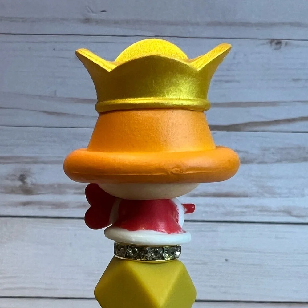 Handmade “King of Hearts” Doorables Beaded Pen